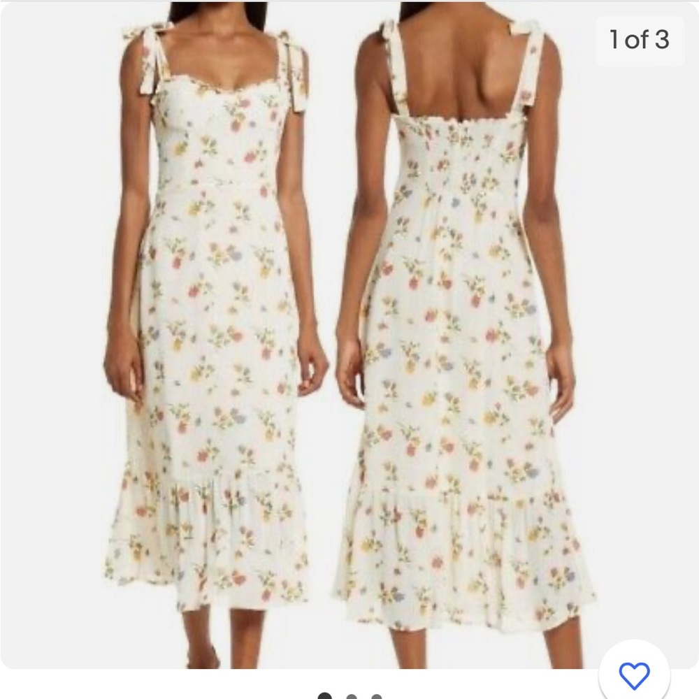 REFORMATION Nikita Floral Dress in Noemi